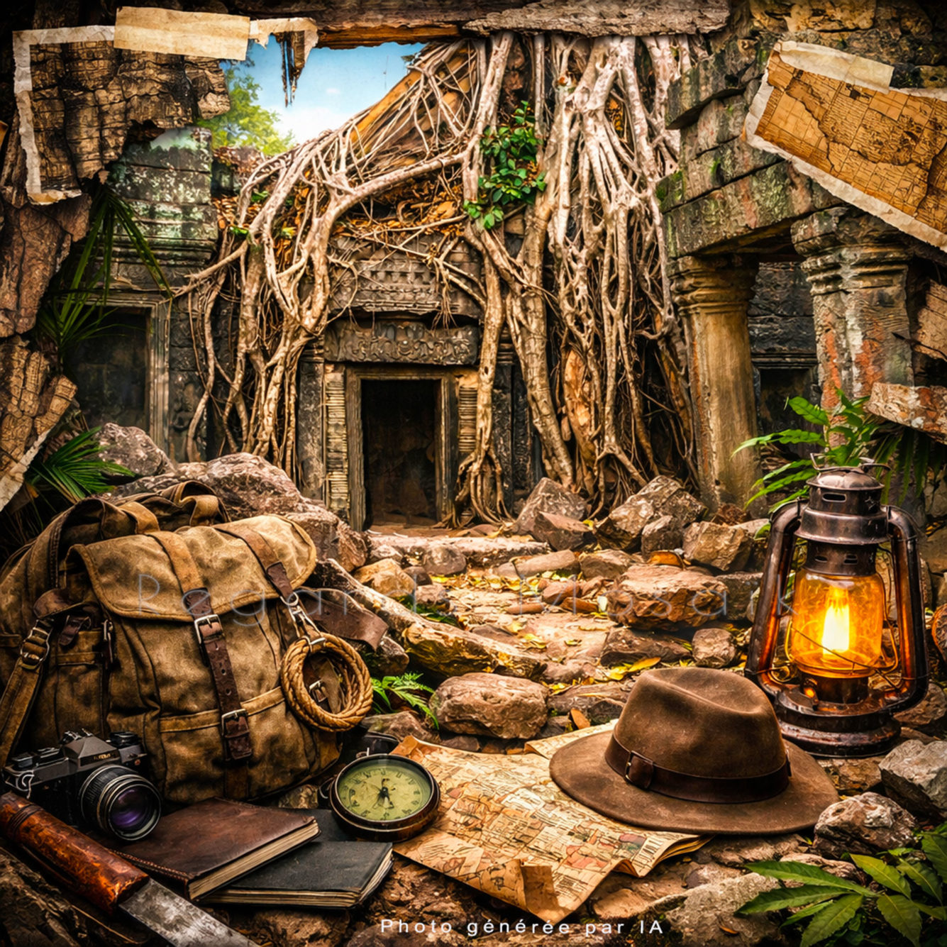 Au temple de Ta-Prohm… l’aventure n’est pas loin…