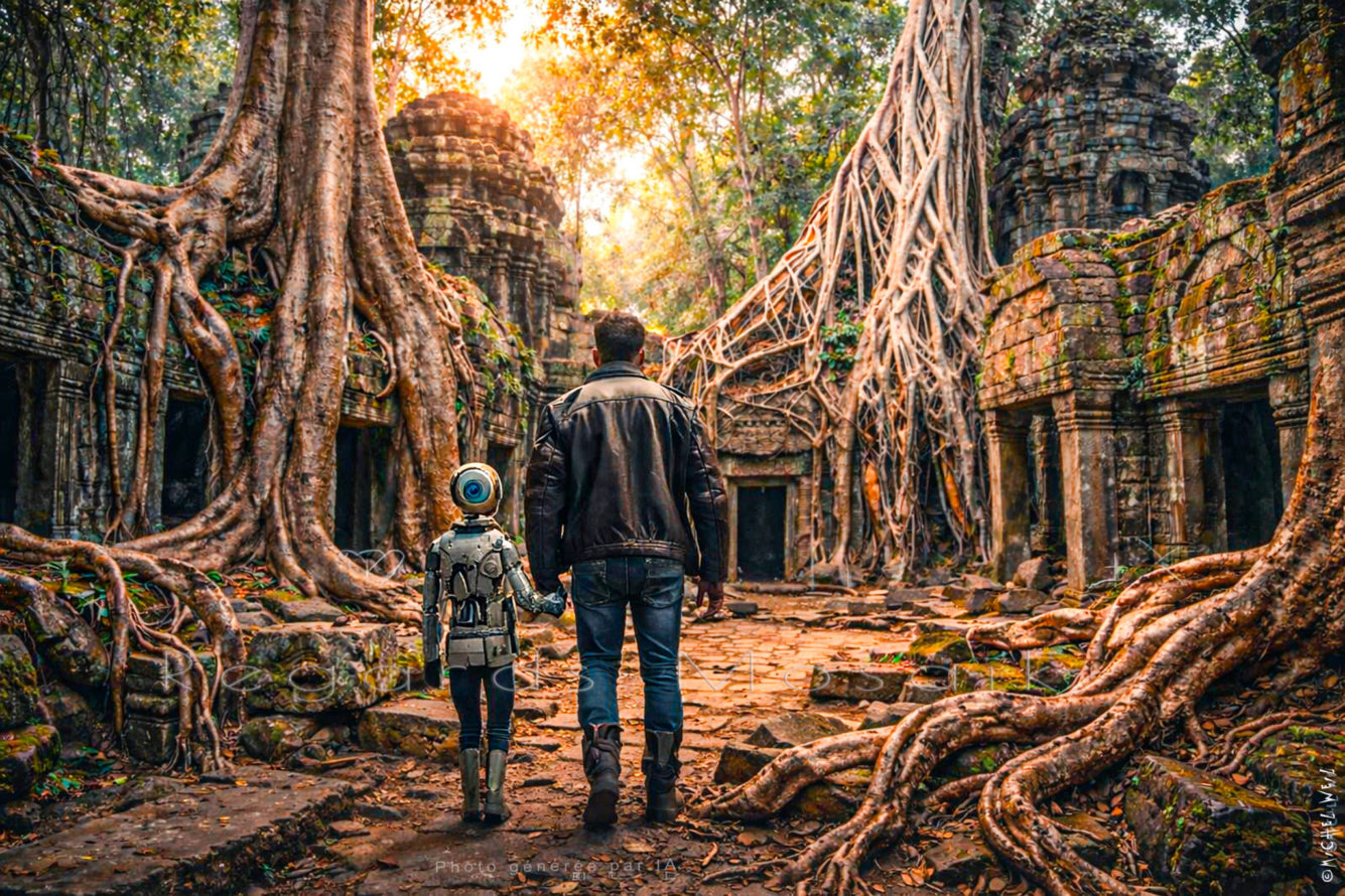 L&rsquo;homme et l&rsquo;enfant robot à la recherche d&rsquo;un certain passé…