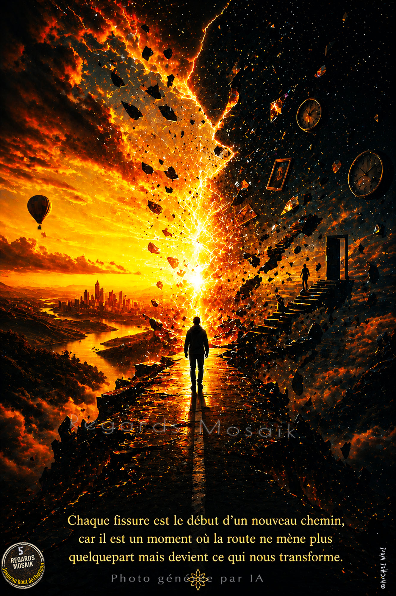 Le chemin se fissure…